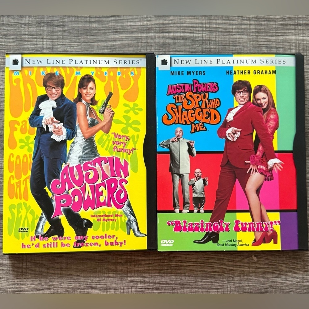 Bundle of 2 DVDs